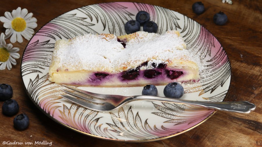 Topfen Heidelbeer Strudel Gudrun von Mödling